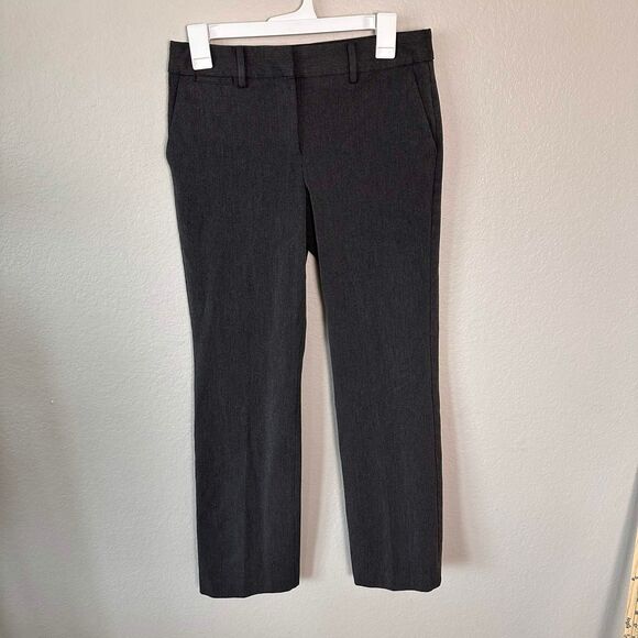 Talbots Pants - Talbots Barely Boot Dress Pants Size 2 Charcoal Gray Trousers Stretch Workwear